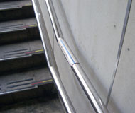 駅舎手すり