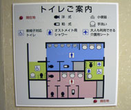 施設トイレ／案内板